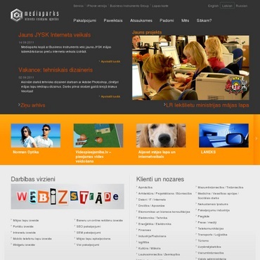 Interneta risinājumu aģentūra Mediaparks, SIA